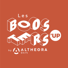 Logo Booseters UP by altheora shift